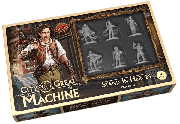 City of the Great Machine: Stand-In Heroes Expansion by Crowd Games | Watchtower.shop