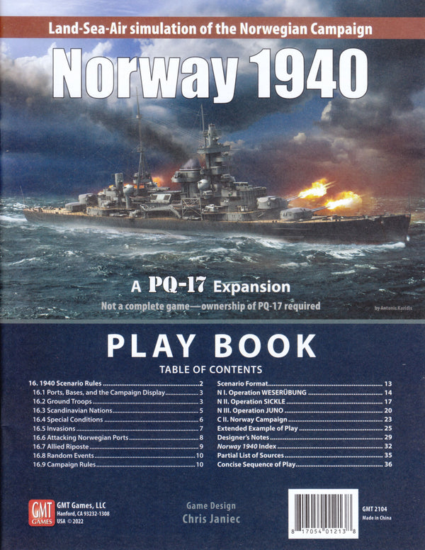 PQ-17: Norway 1940 Epansion