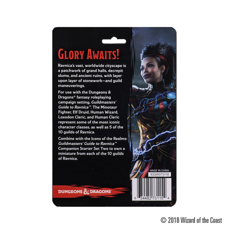 Dungeons & Dragons: Icons of the Realms Set 10 Guildmaster's Guide to Ravnica Companion Starter One from WizKids image 6