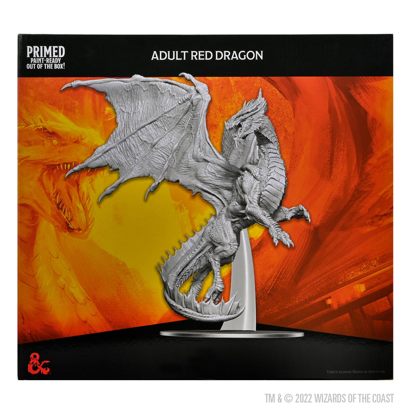 Dungeons & Dragons Nolzur's Marvelous Unpainted Miniatures: Adult Red Dragon from WizKids image 11