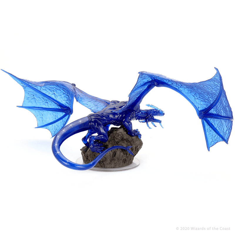 Dungeons & Dragons: Icons of the Realms Sapphire Dragon Premium Figure from WizKids image 16