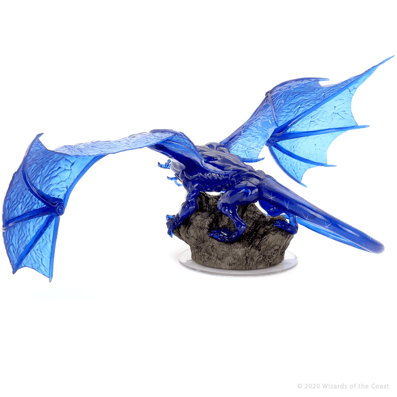 Dungeons & Dragons: Icons of the Realms Sapphire Dragon Premium Figure from WizKids image 17