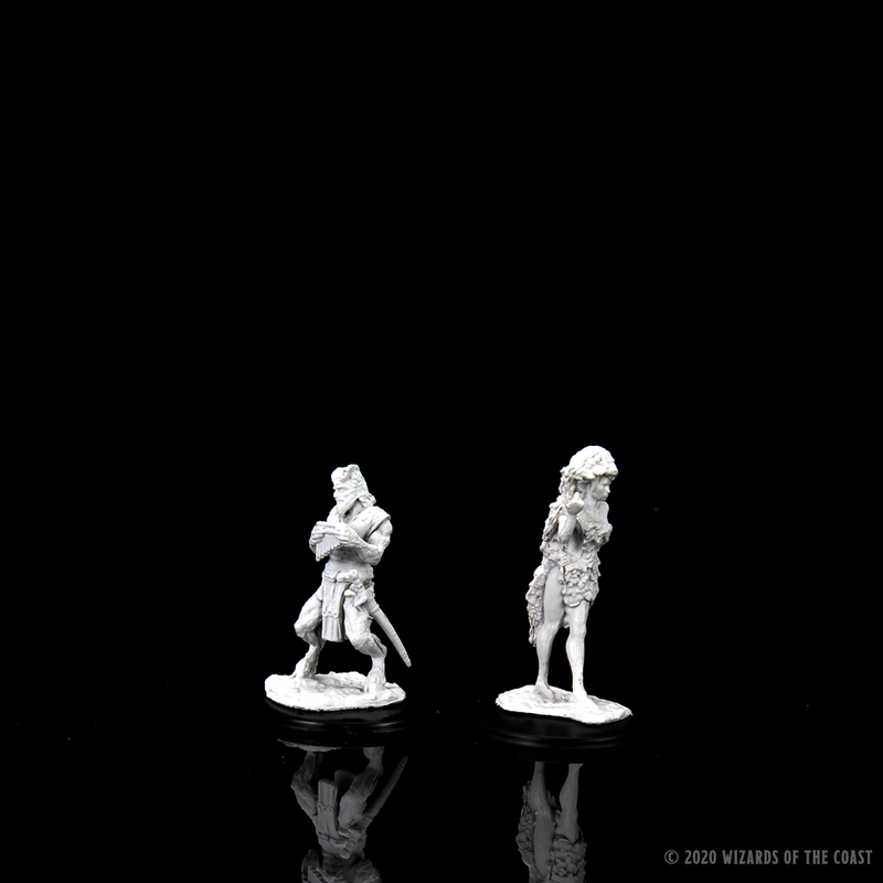 Dungeons & Dragons Nolzur's Marvelous Unpainted Miniatures: W11 Satyr & Dryad from WizKids image 11