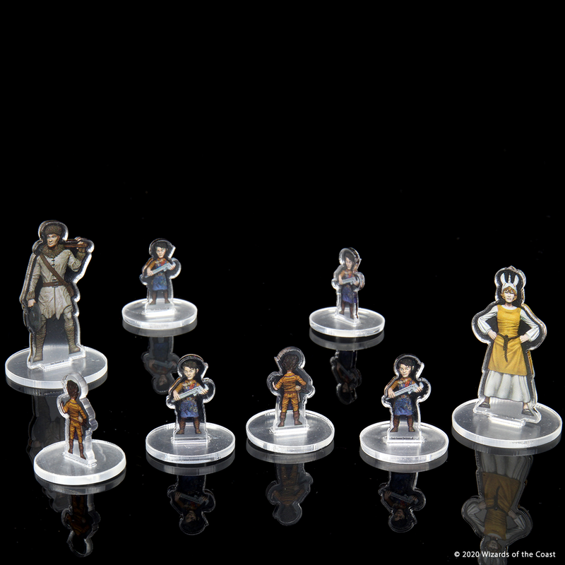 Dungeons & Dragons Fantasy Miniatures: Idols of the Realms 2D Sidekick Pack from WizKids image 14