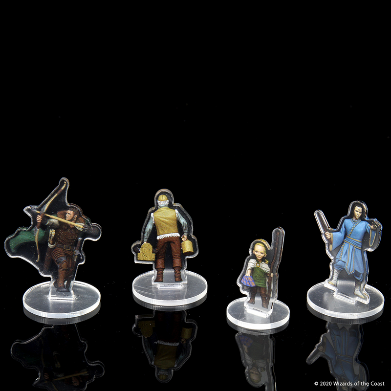 Dungeons & Dragons Fantasy Miniatures: Idols of the Realms 2D Sidekick Pack from WizKids image 16