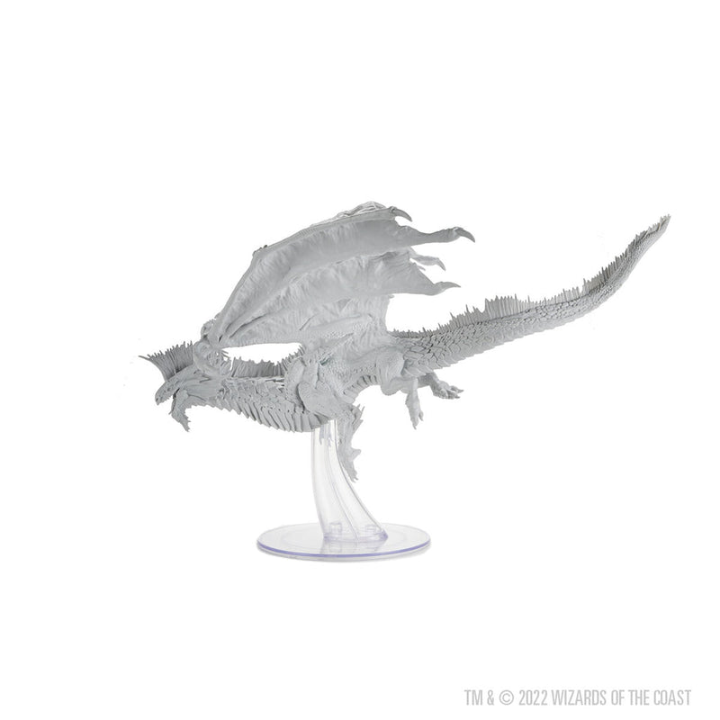 Dungeons & Dragons Nolzur's Marvelous Unpainted Miniatures: Adult Silver Dragon from WizKids image 11