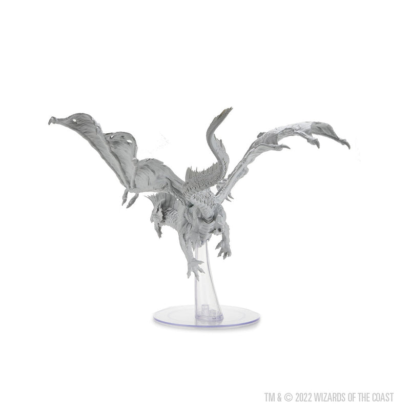 Dungeons & Dragons Nolzur's Marvelous Unpainted Miniatures: Adult Silver Dragon from WizKids image 14