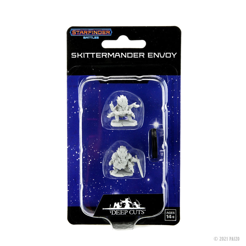 Starfinder Deep Cuts Unpainted Miniatures: W15 Skittermander Envoy from WizKids image 5