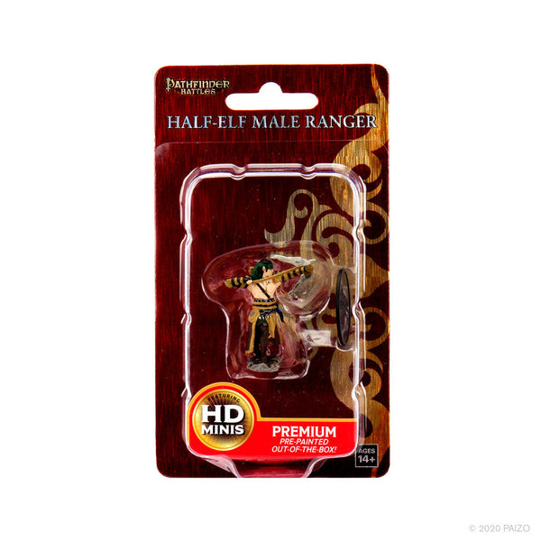Pathfinder Battles: Premium Painted Figure - W01 Half-Elf Ranger Male from WizKids image 5
