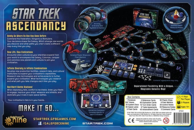 Star Trek: Ascendancy by Gale Force Nine | Watchtower