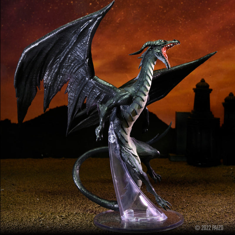 Pathfinder Battles: Impossible Lands - Adult Umbral Dragon Boxed Figure from WizKids image 22