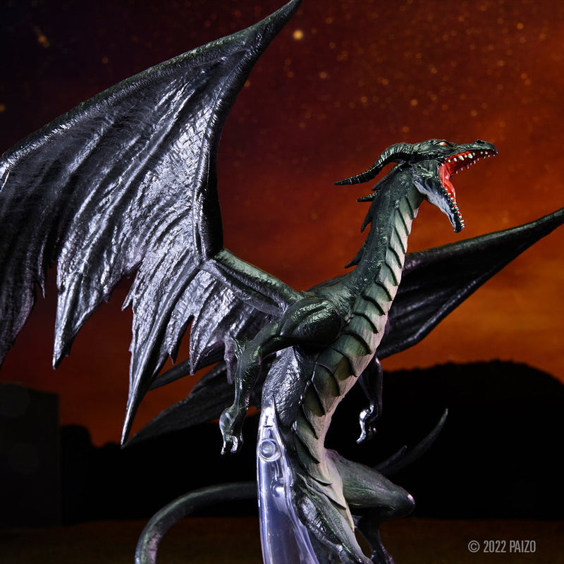 Pathfinder Battles: Impossible Lands - Adult Umbral Dragon Boxed Figure from WizKids image 25