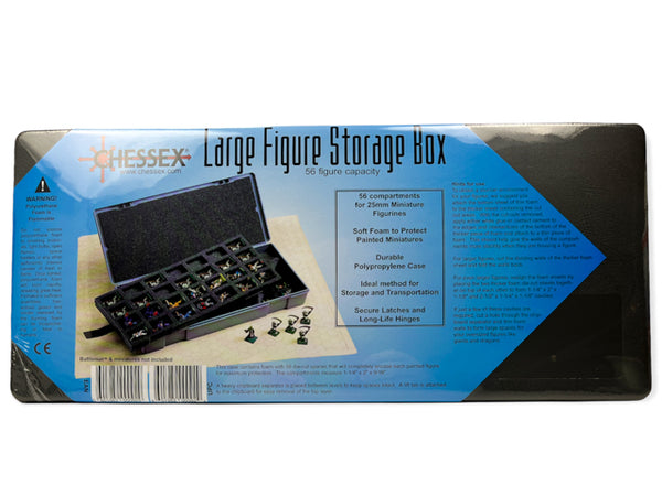 Figure Storage Box: Large (56 figure capacity) from Chessex image 1