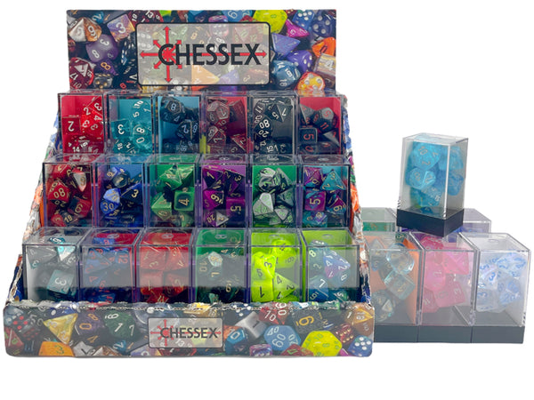 Best of Chessex: Poly 7 Die Sampler from Chessex image 1