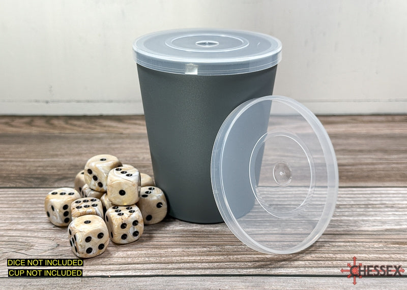 Clear Plastic Dice Cup Lid from Chessex image 2