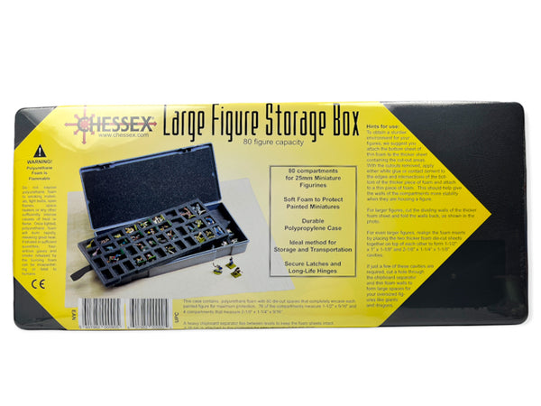 Figure Storage Box: Small (80 figure capacity) from Chessex image 1