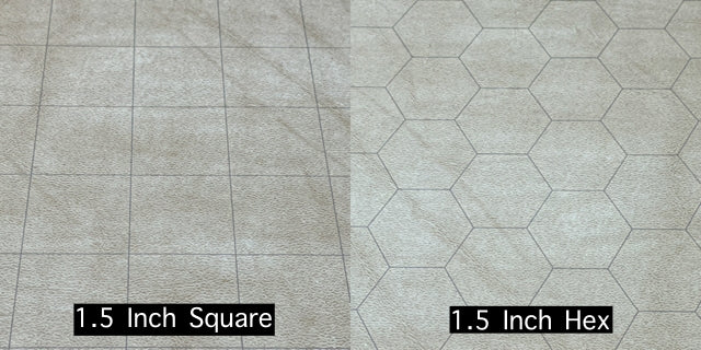 Battlemat: 1.5in Reversible Squares-Hexes (23.5in x 26in Playing Surface) from Chessex image 2
