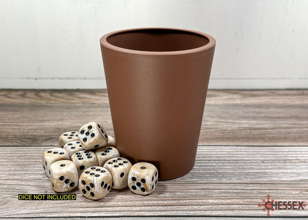Flexible Dice Cup - Brown from Chessex image 1