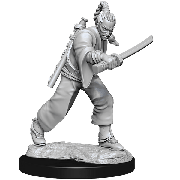 Dungeons & Dragons Nolzur's Marvelous Unpainted Miniatures: W08 Male Human Monk from WizKids image 5