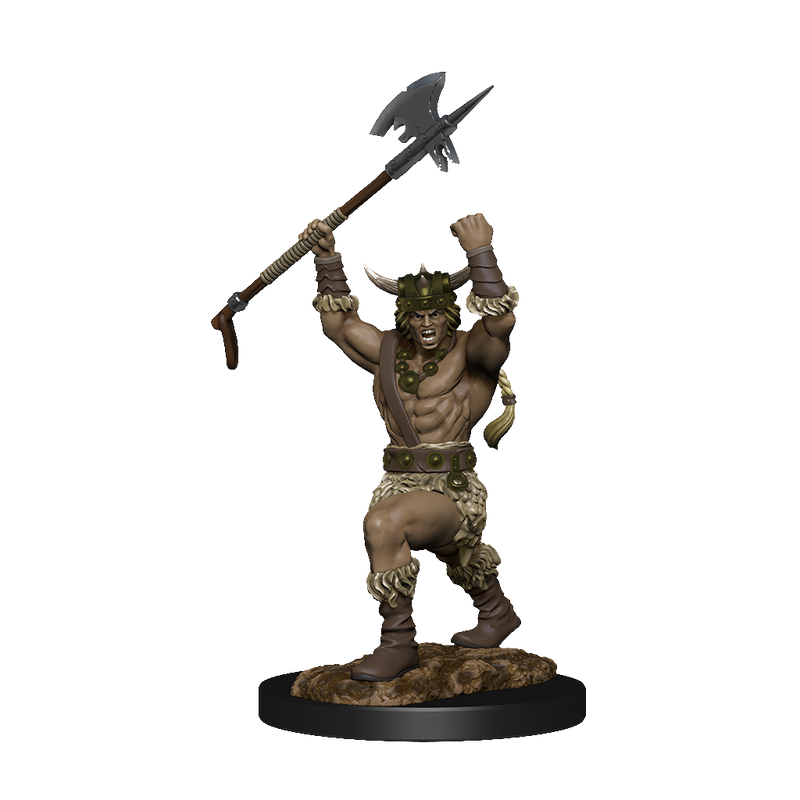 Dungeons & Dragons Nolzur's Marvelous Unpainted Miniatures: W11 Male Human Barbarian from WizKids image 13