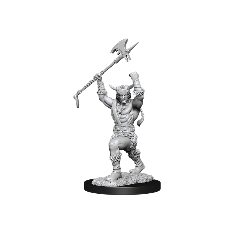 Dungeons & Dragons Nolzur's Marvelous Unpainted Miniatures: W11 Male Human Barbarian from WizKids image 12
