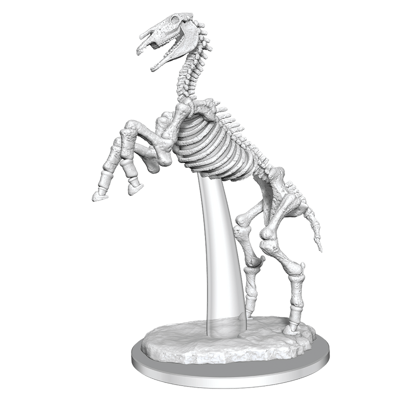 Pathfinder Deep Cuts Unpainted Miniatures: W16 Skeletal Horse from WizKids image 7