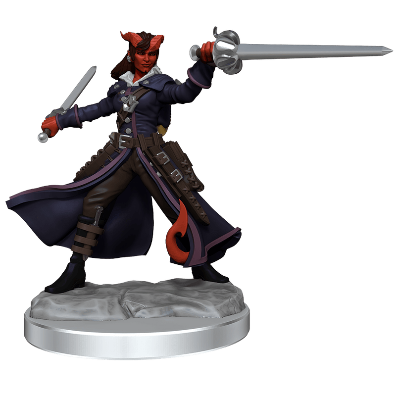 Dungeons & Dragons Frameworks: W01 Tiefling Rogue Female from WizKids image 8