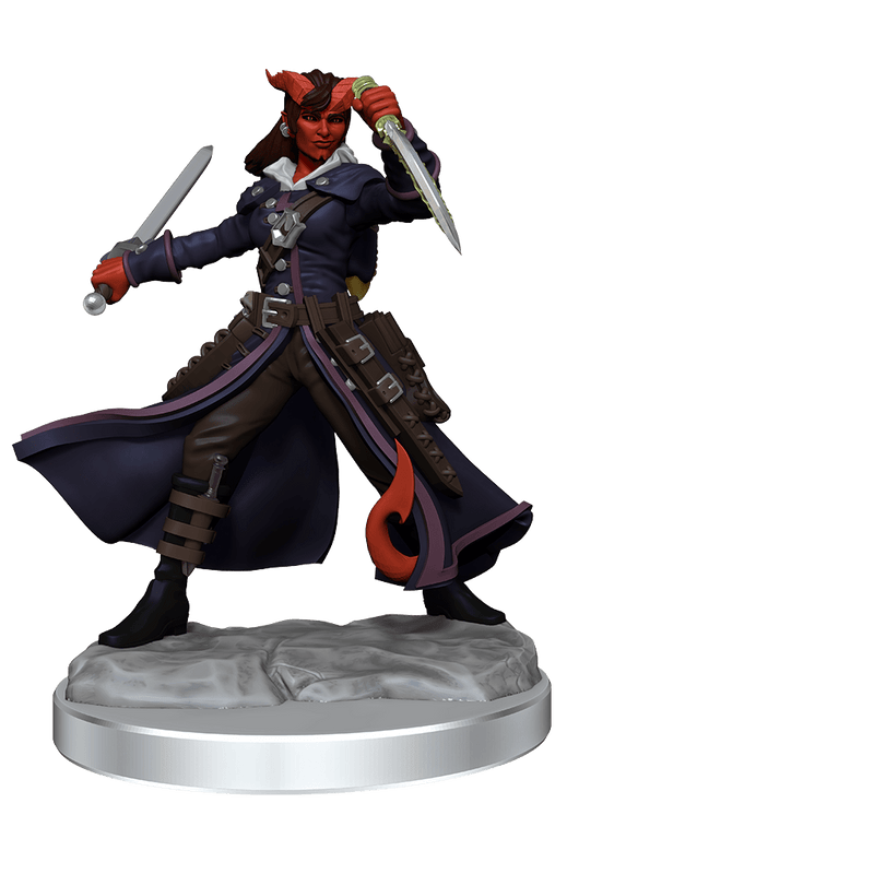Dungeons & Dragons Frameworks: W01 Tiefling Rogue Female from WizKids image 10