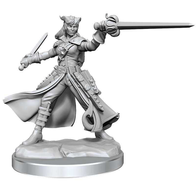 Dungeons & Dragons Frameworks: W01 Tiefling Rogue Female from WizKids image 7