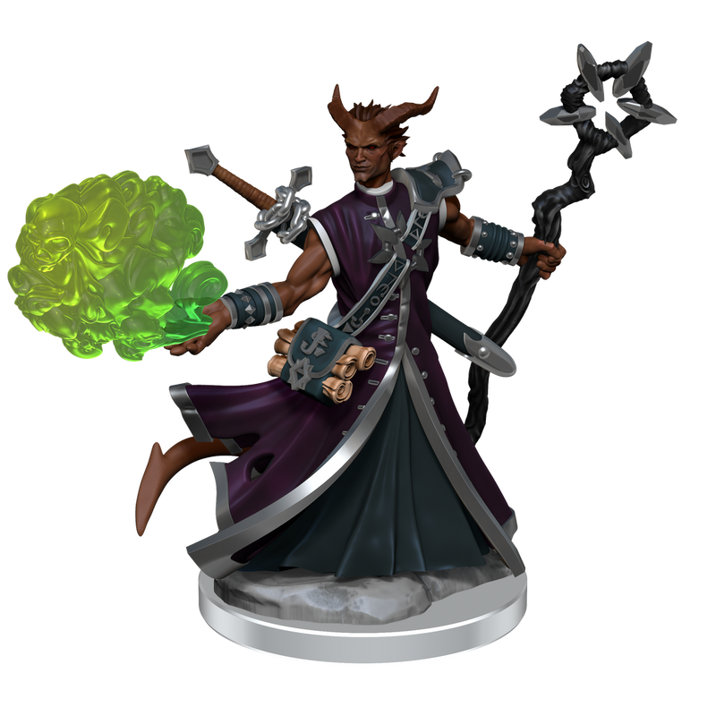 Dungeons & Dragons Frameworks: W01 Tiefling Warlock Male from WizKids image 10