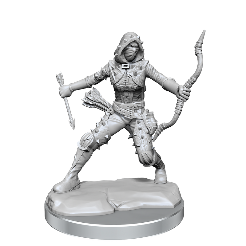 Dungeons & Dragons Frameworks: W01 Human Rogue Female from WizKids image 9
