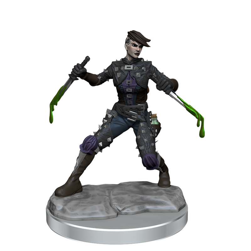 Dungeons & Dragons Frameworks: W01 Human Rogue Female from WizKids image 12
