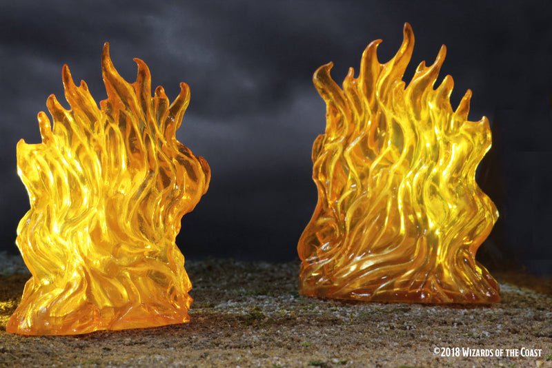 Dungeons & Dragons Spell Effects: Wall of Fire & Wall of Ice from WizKids image 15