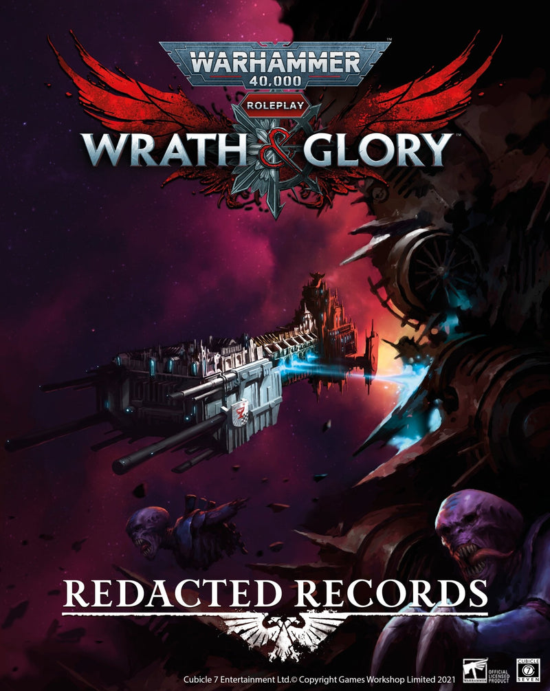 Warhammer 40K Wrath & Glory RPG: Redacted Records by Cubicle 7 | Watchtower