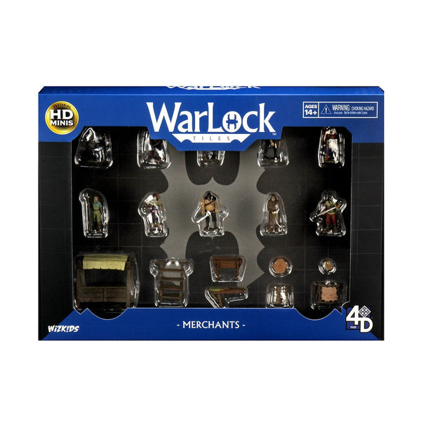 WarLock Tiles: Accessory - Merchants from WizKids image 16