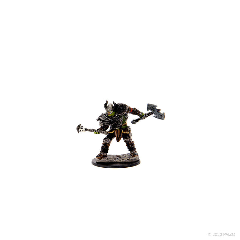 Pathfinder Battles: Premium Painted Figure - W01 Half-Orc Barbarian Male from WizKids image 7