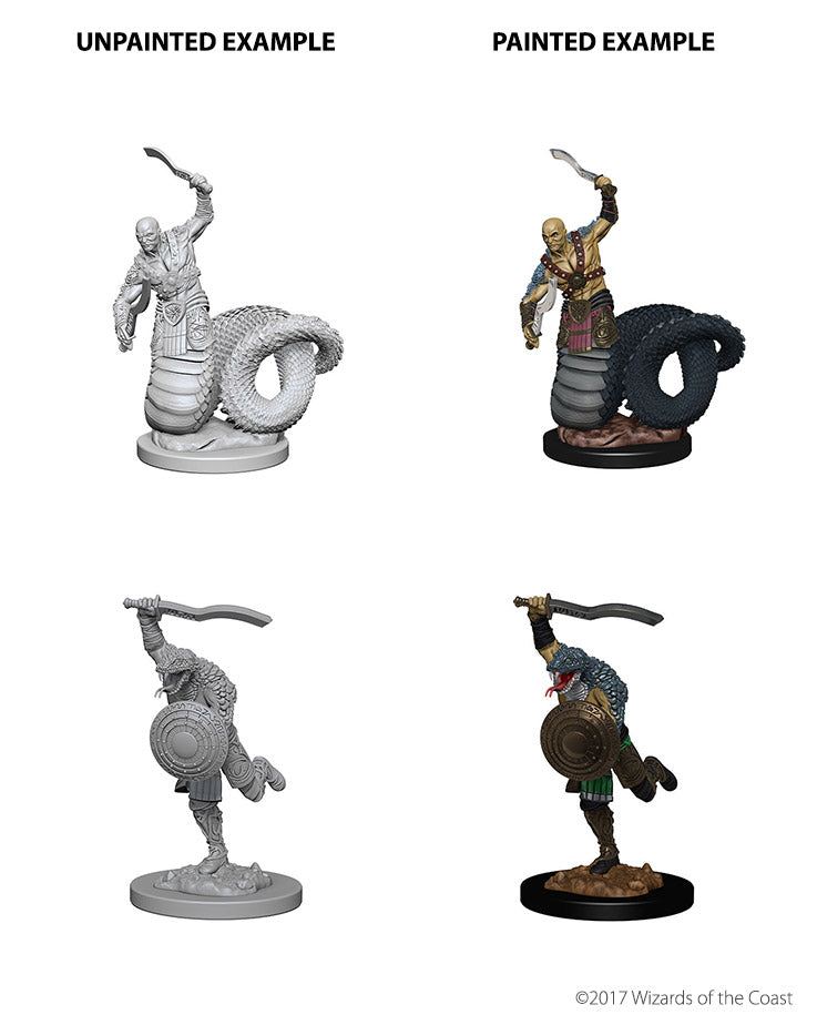 Dungeons & Dragons Nolzur's Marvelous Unpainted Miniatures: W04 Yuan-Ti Malisons from WizKids image 6